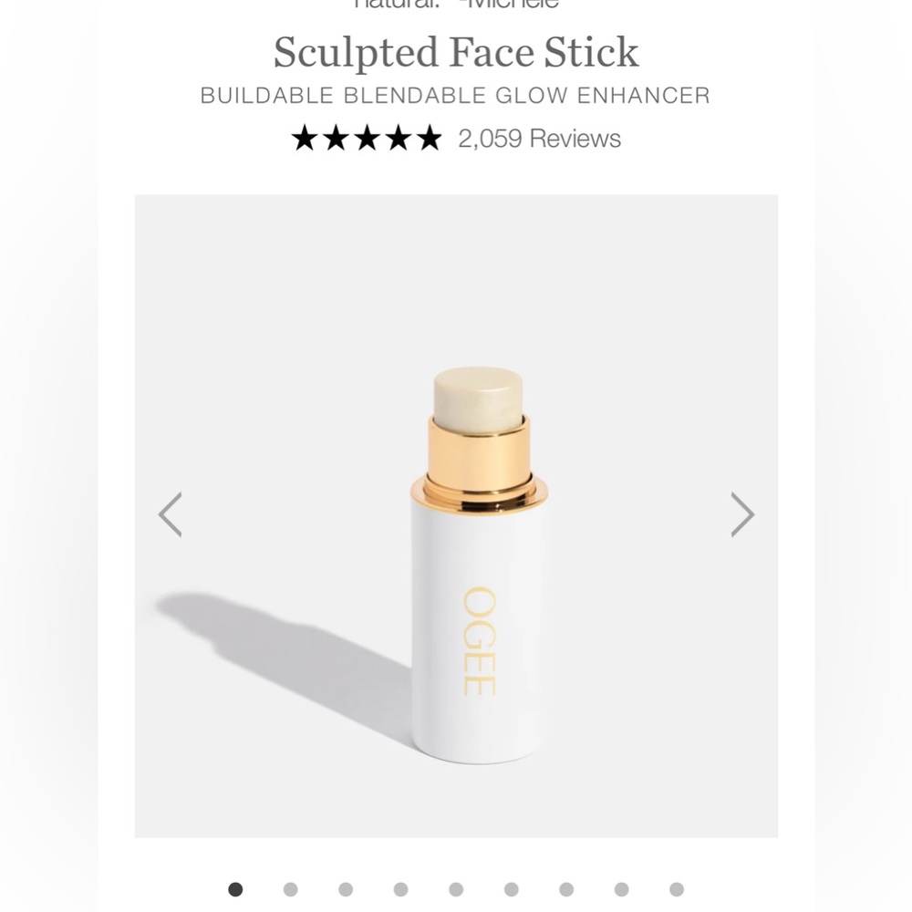 RESERVED OGEE SCULPTED FACE STICK